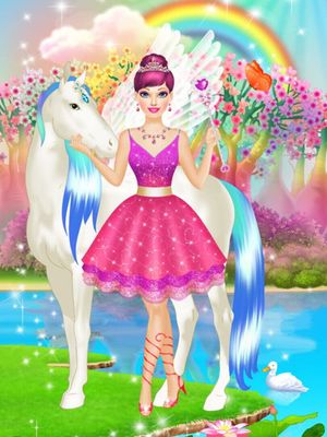 Magic Princess - Girls Makeup & Dressup Salon Game screenshot 1