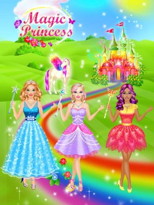Magic Princess - Girls Makeup & Dressup Salon Game screenshot 2