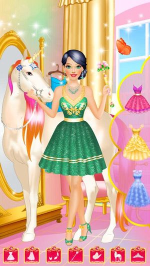 Magic Princess - Girls Makeup & Dressup Salon Game screenshot 3