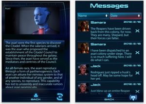 Mass Effect Datapad screenshot 1