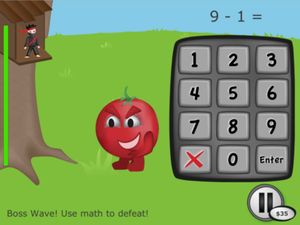 Math Ninja HD screenshot 2