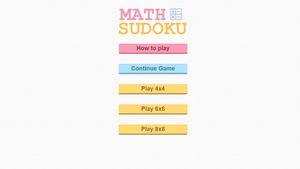 Math Sudoku screenshot 4