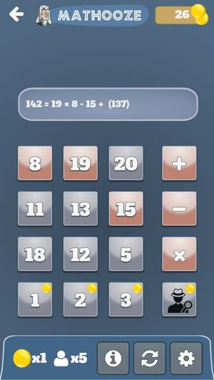 Mathooze - The Math Puzzle Game! screenshot 3