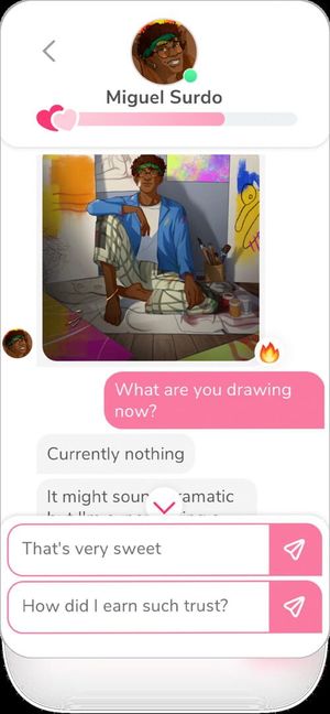 MeChat: Love Secrets screenshot 2