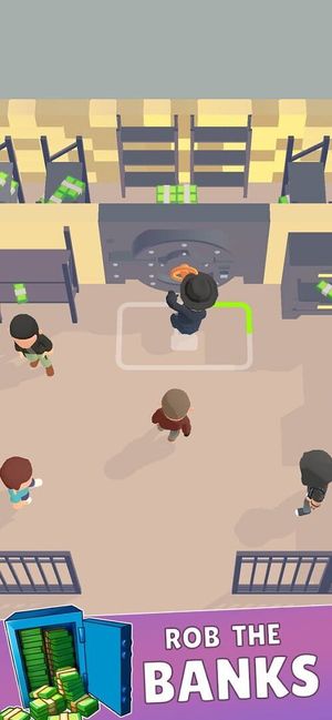 Merge Gangster Heist vs. Police screenshot 1
