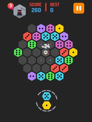 Merge Hexa Puzzle screenshot 1