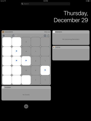 Minesweeper: Widget Edition screenshot 1