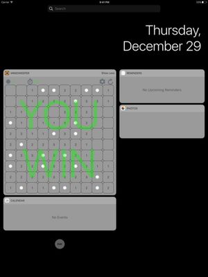 Minesweeper: Widget Edition screenshot 2
