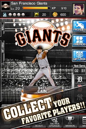 MLB Dream Nine Mobile screenshot 1