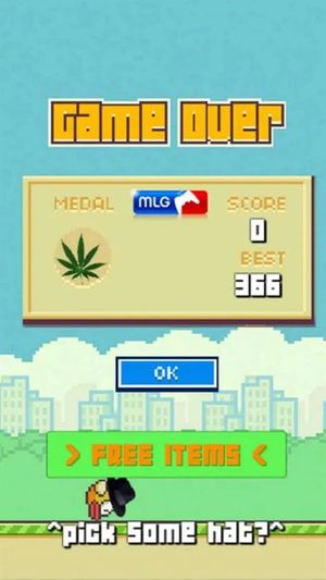MLG Flappy Bird 420 screenshot 1