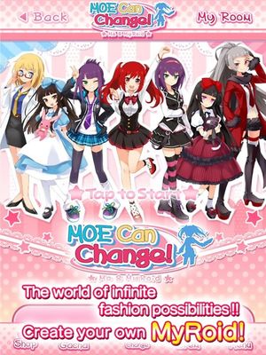Moe Can Change: Me & MyRoid screenshot 2