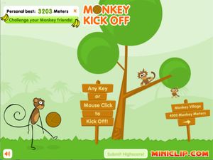 Monkey Kick Off screenshot 1