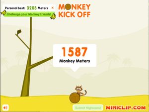 Monkey Kick Off screenshot 2