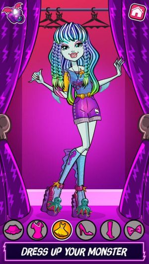 Monster High: Beauty Shop screenshot 1