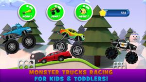 Monster Trucks Kids Racing Game screenshot 3