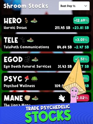Mush Rush: Stock Market Tycoon screenshot 2