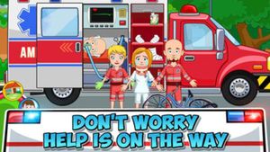My Town: Fire station Rescue screenshot 2