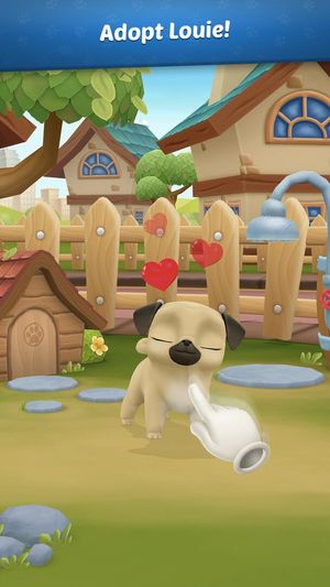 My Virtual Pet Louie the Pug screenshot 1