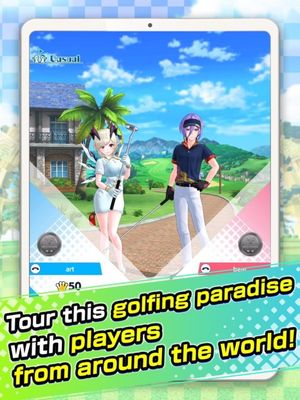 Neko Golf: Anime Golf screenshot 1