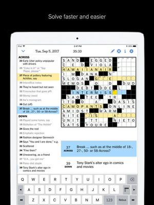 New York Times Crossword screenshot 4