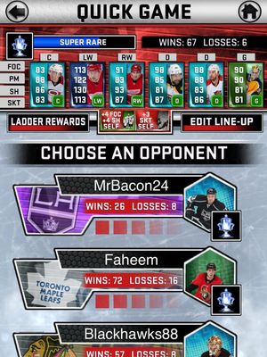 NHL Supercard screenshot 2