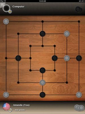 Nine Men's Morris Multiplayer screenshot 1
