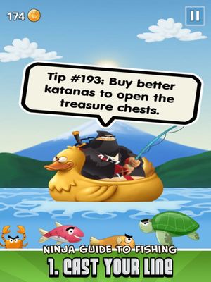 Ninja Fishing screenshot 3