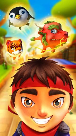 Ninja Kid Run VR: Runner & Racing Games For Free screenshot 4