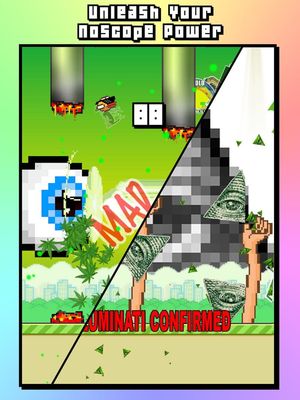 Noscope Flappy: MLG Bird Version - The Parody screenshot 2