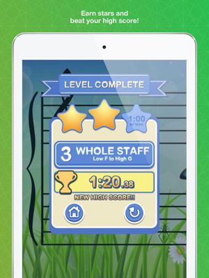 Note Rush: Learn to Read Music screenshot 2