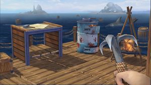 Ocean Nomad: Survival on Raft screenshot 2