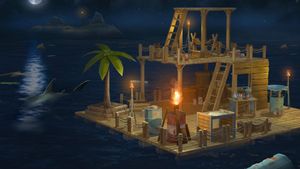Ocean Nomad: Survival on Raft screenshot 4