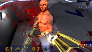 OpenArena screenshot 1
