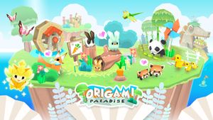 Origami Paradise screenshot 1