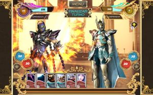 Os Cavaleiros do Zodíaco: A Lenda do Santuário - Cosmo Cards screenshot 3