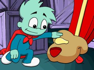 Pajama Sam 2: Thunder and Lightning Aren't so Frightening screenshot 4