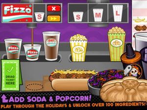 Papa's Hot Doggeria HD screenshot 1