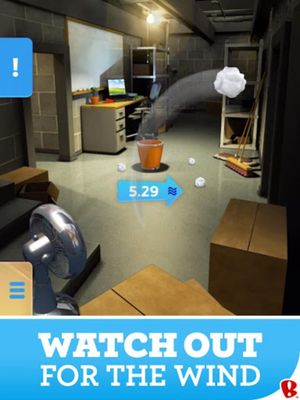 Paper Toss screenshot 2