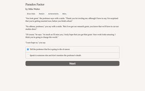 Paradox Factor screenshot 2