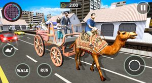 Passenger Camel Taxi Driving screenshot 2