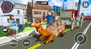 Passenger Camel Taxi Driving screenshot 3