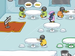 Penguin Diner: Restaurant Dash screenshot 1