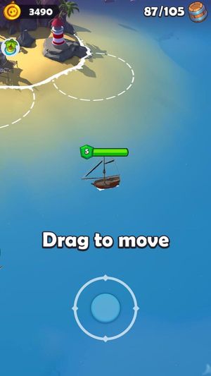 Pirate Raid: Caribbean Battle screenshot 1