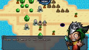 Pocket God vs Desert Ashes screenshot 1