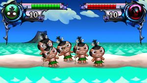 Pocket God vs Desert Ashes screenshot 2