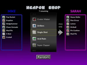 Pocket Tanks Deluxe screenshot 2