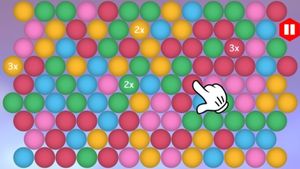 Pop Pop Ball: Popping Matching Colors Game screenshot 3