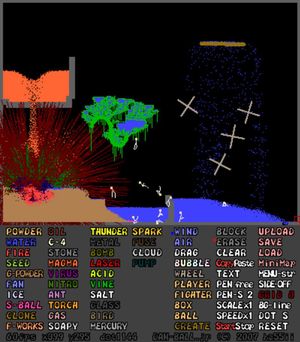 Powder Game screenshot 1