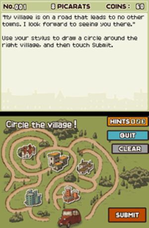 Professor Layton and the Curious Village screenshot 2