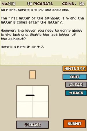 Professor Layton and the Curious Village screenshot 3